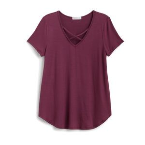 Emory Park NWT Stitch Fix Purple Top Medium Soft